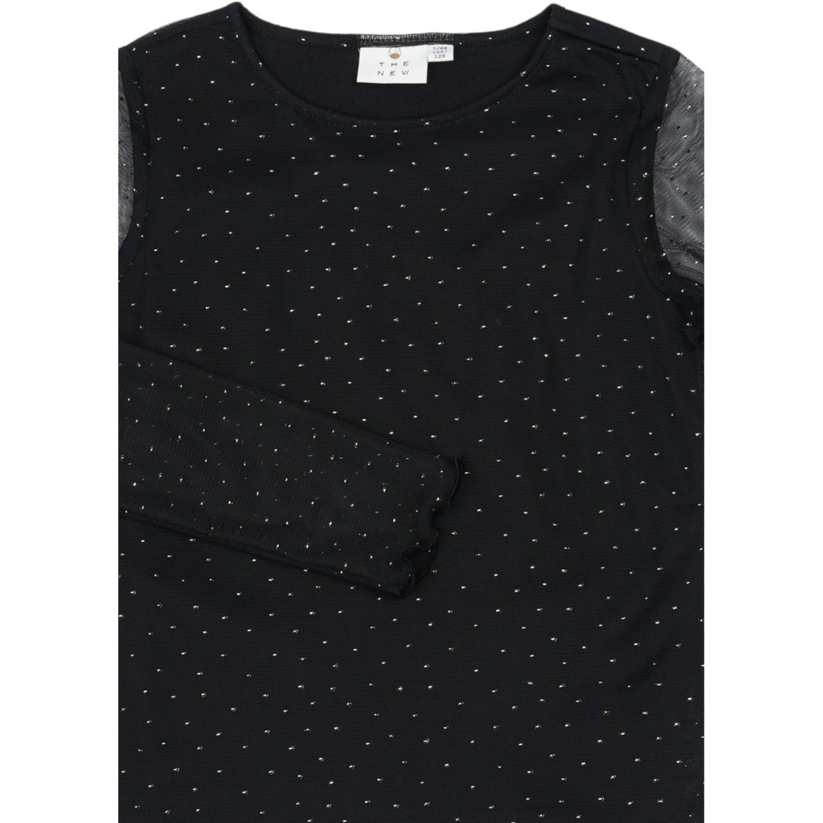 The New Black Beauty Tnyancy L_S Mesh Topp