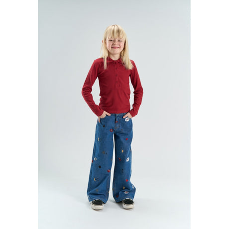 The New Medium Blue Denim Tnyamila Wide Fit Jeans