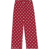 The New Rio Red AOP Tn Tnholiday Red Heart Voksen Rib Night Sett