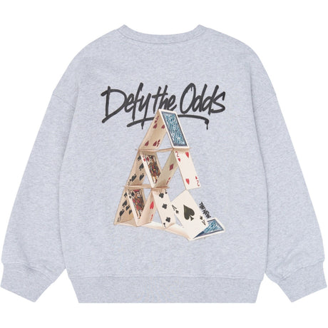 The New Light Grey Melange Tnyaw Os Melange Collegegenser