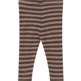 THE NEW Siblings Chestnut Striped Tnsbfro Rib Leggings