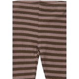 THE NEW Siblings Chestnut Striped Tnsbfro Rib Leggings
