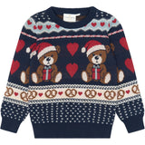 THE NEW Siblings Multi Colour Tnstholiday Jacquard Pullover