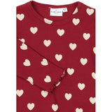 THE NEW Siblings Rio Red AOP Tn Tnstholiday Red Heart Rib Night Sett