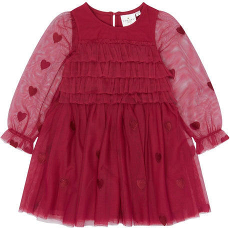 THE NEW Siblings Rio Red Tn Tnstyna L_S Mesh Kjole