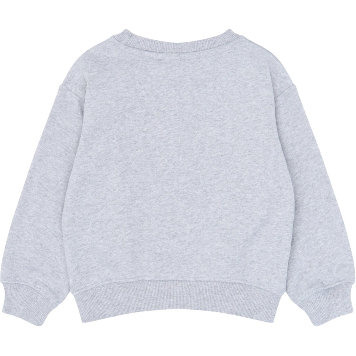 THE NEW Siblings Light Grey Melange Tnstyvan Os Collegegenser