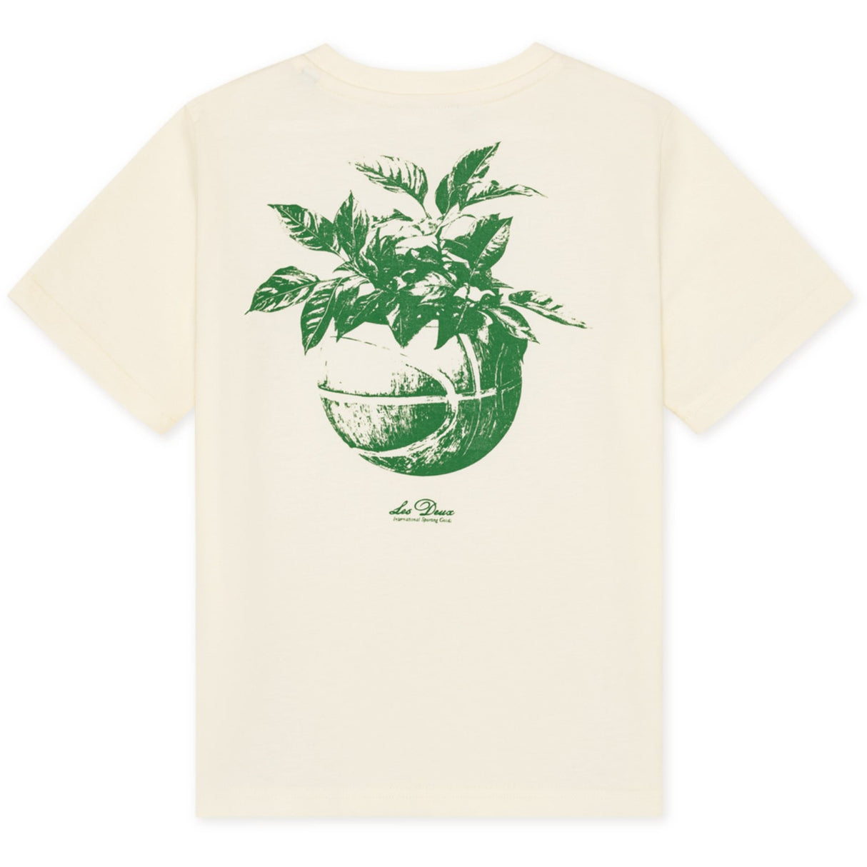 Les Deux Kids Light Ivory Plant T-Shirt KIDS