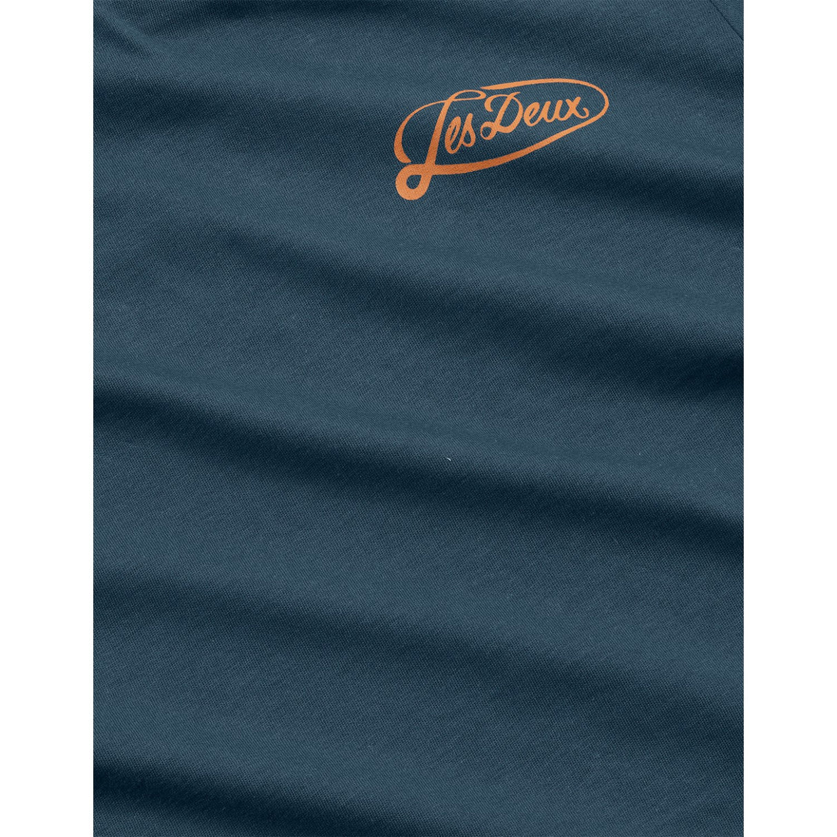 Les Deux Kids Dark Denim Blue Contrast T-Shirt KIDS