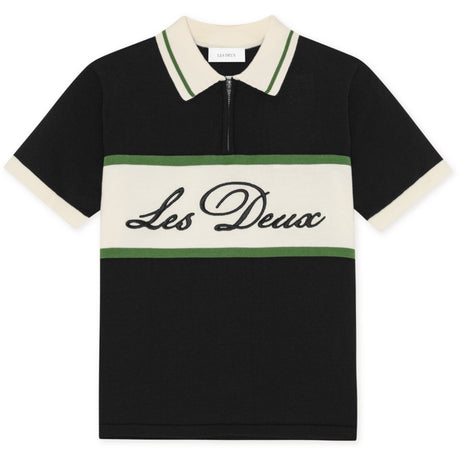 Les Deux Kids Tap Shoe Black Strikket Glidelås Polo KIDS