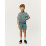Les Deux Kids Tea Green Shiny Crisp Track Jakke KIDS
