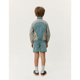 Les Deux Kids Tea Green Shiny Crisp Track Jakke KIDS