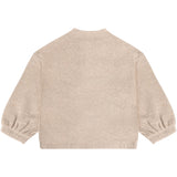 Hust & Claire Beige Melange Sigurt Fine Strikk