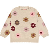 Hust & Claire Old Beige Melange Pusle Flower