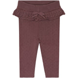 Hust & Claire Plum Lisa Strikk Rib