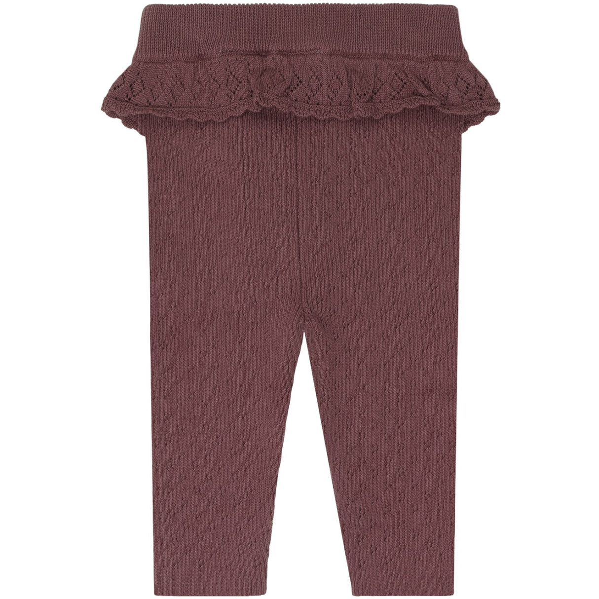 Hust & Claire Plum Lisa Strikk Rib