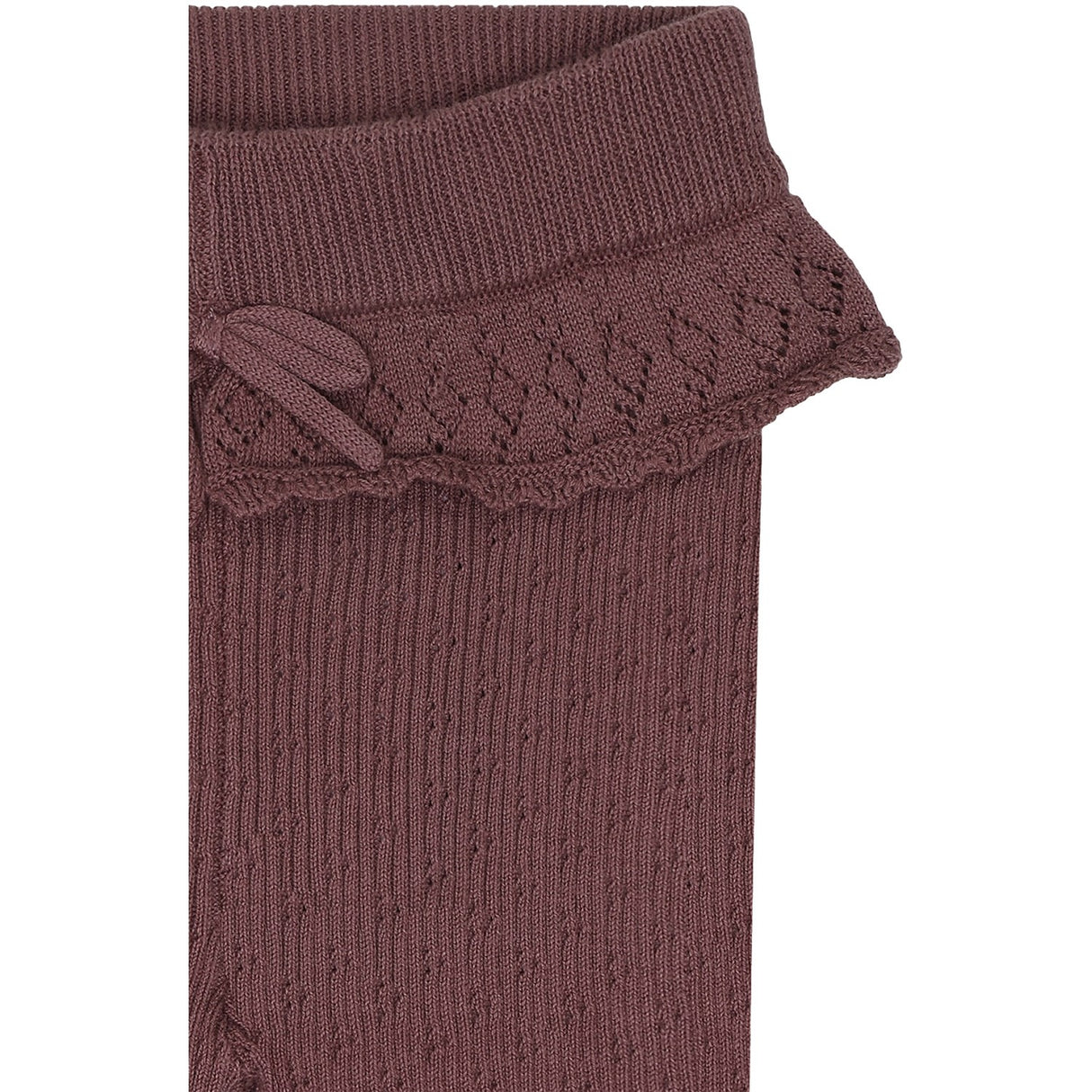 Hust & Claire Plum Lisa Strikk Rib