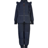 En Fant Blue Night Termisk Sett Girl - Solid