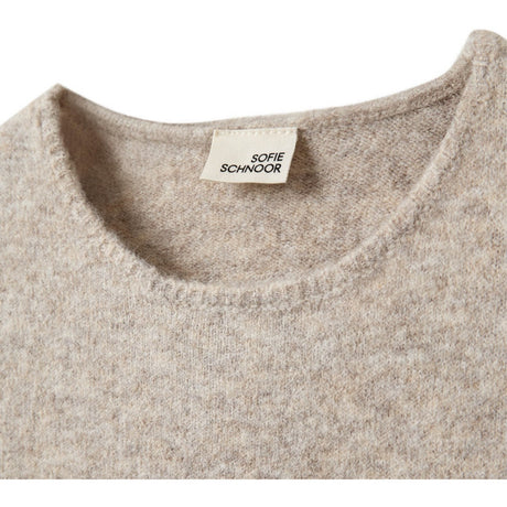 Sofie Schnoor Beige Melange Cerinsy Strikk