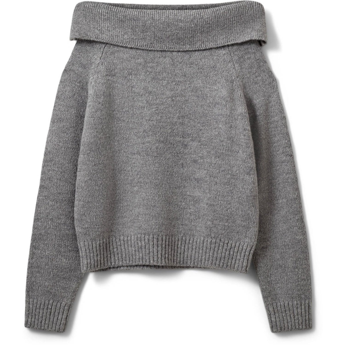Sofie Schnoor Dark Grey Melange Sawasy Strikk
