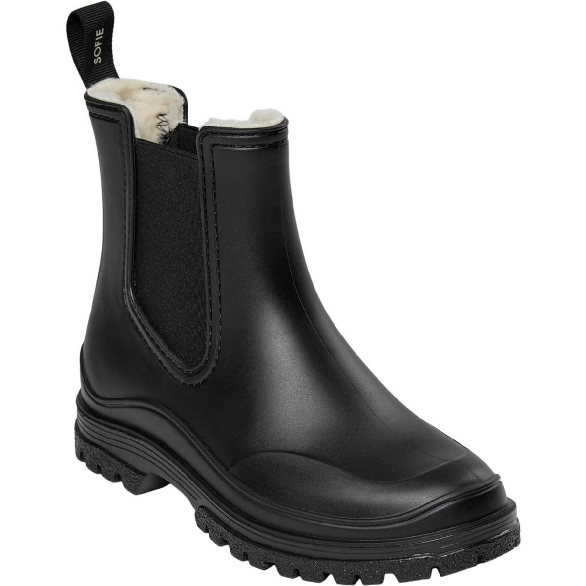 Sofie Schnoor Black Jennsy Rubber Støvler M/ Lining