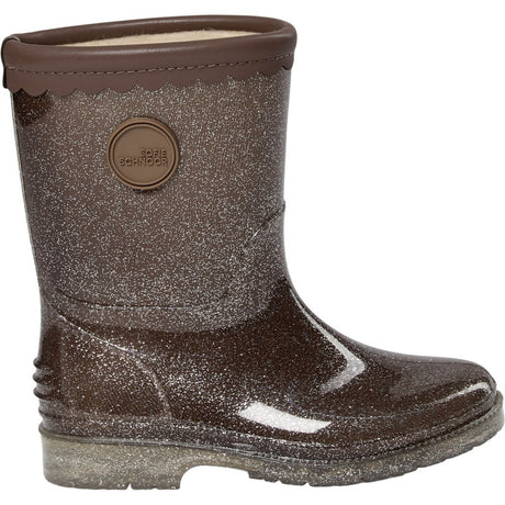 Sofie Schnoor Dark Brown Jessicakb Rubber Støvler M/ Lining