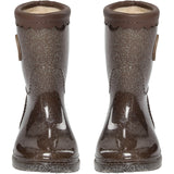 Sofie Schnoor Dark Brown Mellykb Rubber Støvler M/ Liining