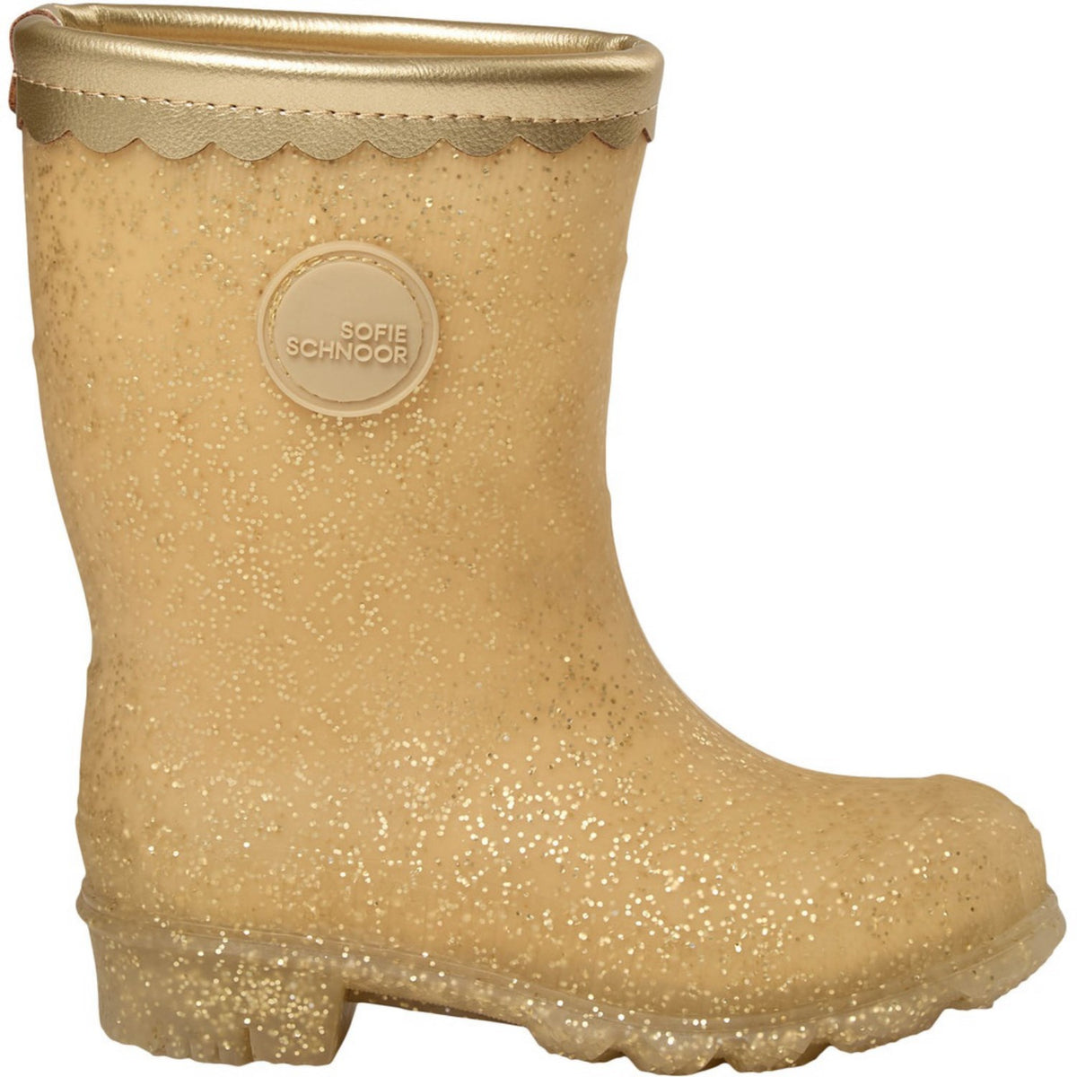 Sofie Schnoor Champagne Jessicask Rubber Støvler M/ Lining