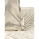 Studio Feder Creme Black Plaid Sengetøy Percale