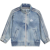 adidas Originals Worn Blue Denim Firebird Den Tt Jakke
