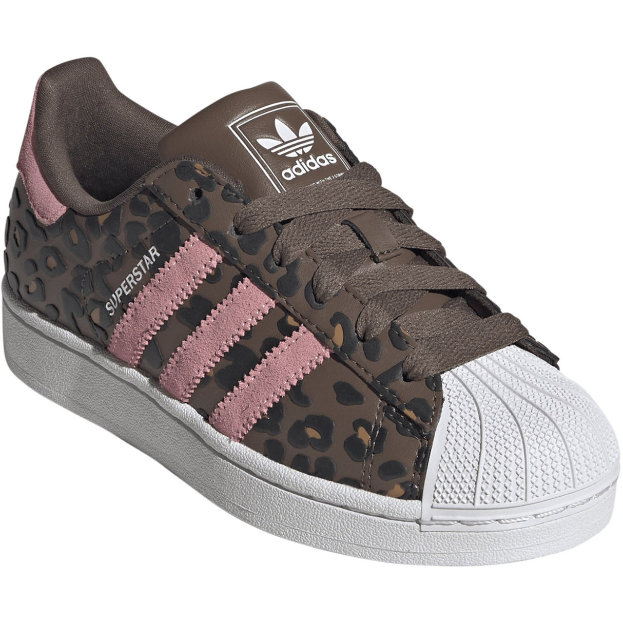 adidas Originals Earth Strata Glow Pink Core Black Superstar Ii J Sneakers