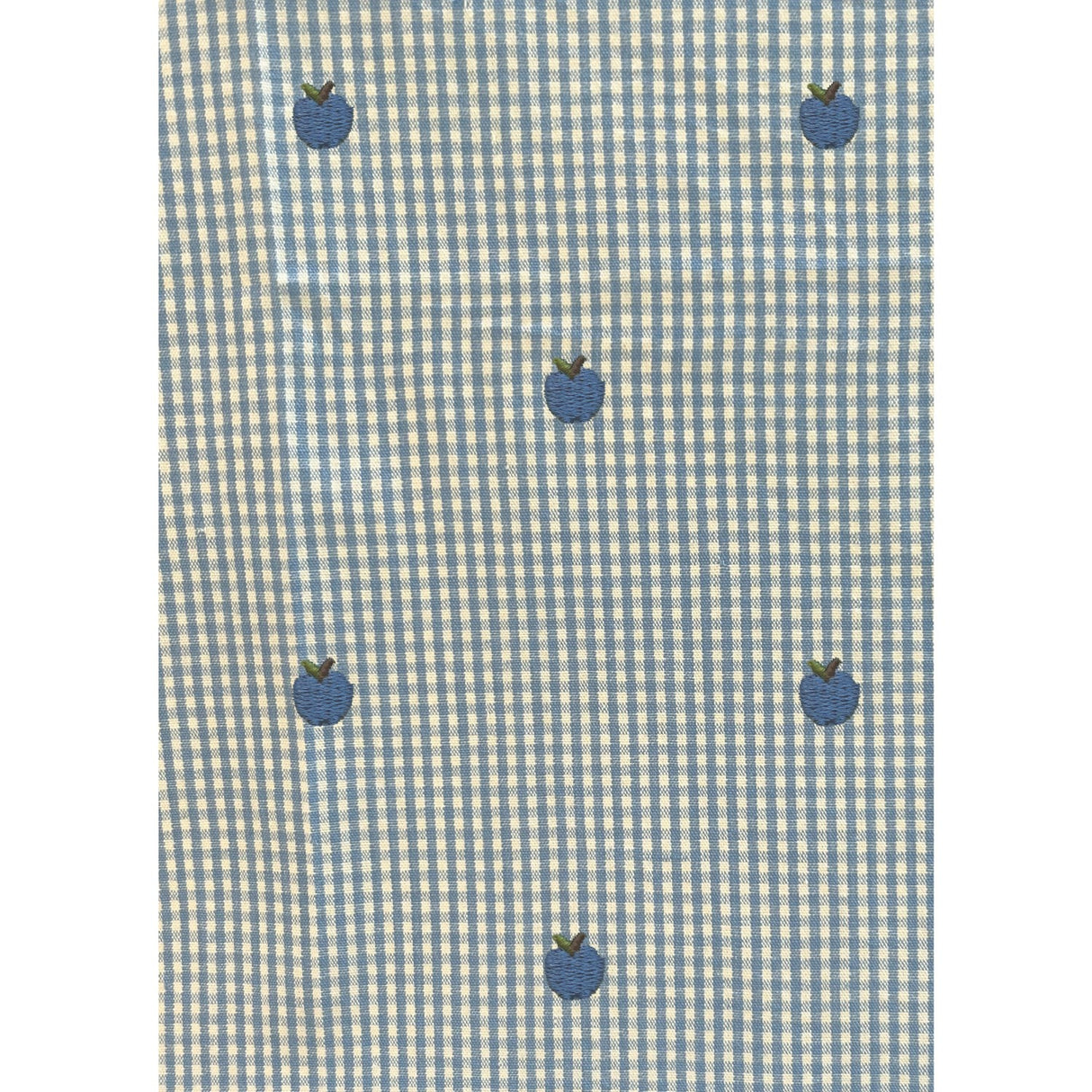 Flöss Light Blue Apple Gingham Ellis Dyne + Pute Junior
