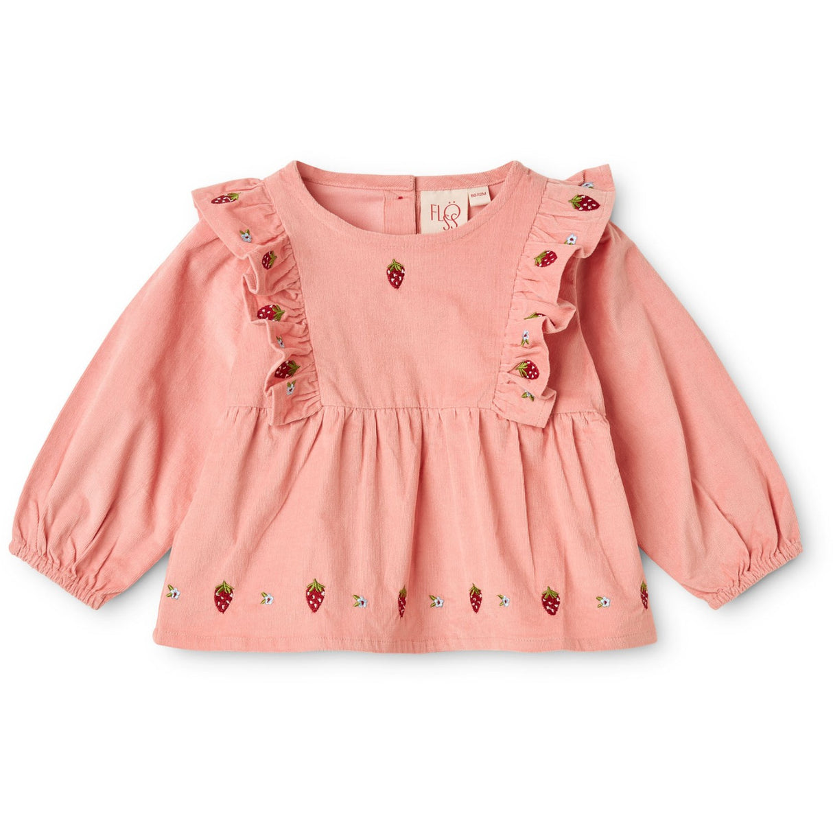 Flöss Warm Pink Belle Bluse