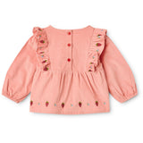 Flöss Warm Pink Belle Bluse