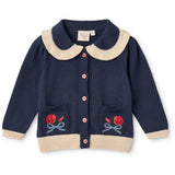 Flöss New Navy Bianca Cardigan