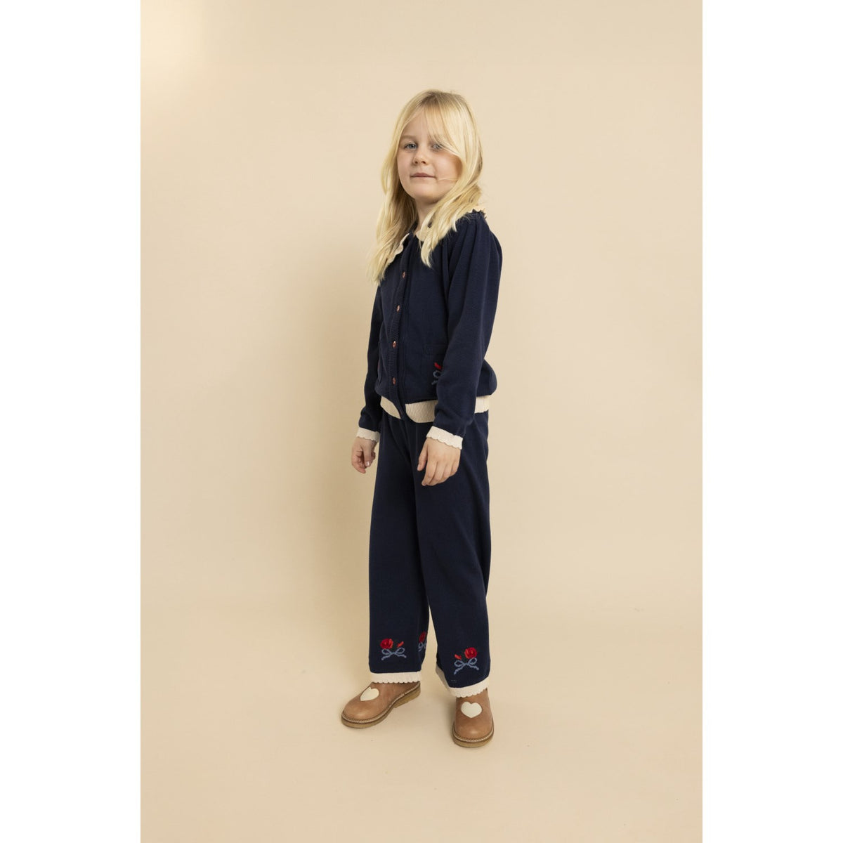 Flöss New Navy Bianca Bukser