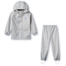 Flöss Light Blue Gingham Dew Regntøy Sett