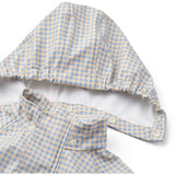Flöss Light Blue Gingham Dew Regntøy Sett