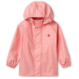 Flöss Pink Rose Gingham Dew Regntøy Sett
