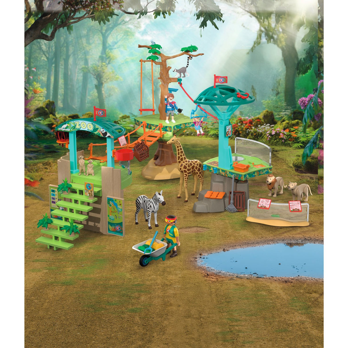 Playmobil® Zoo: Wilderness Climbing Park