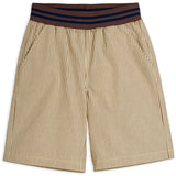 Mini Rodini Brown Poplin Yd Woven Shorts