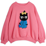 Mini Rodini Pink Kat Chenille Collegegenser