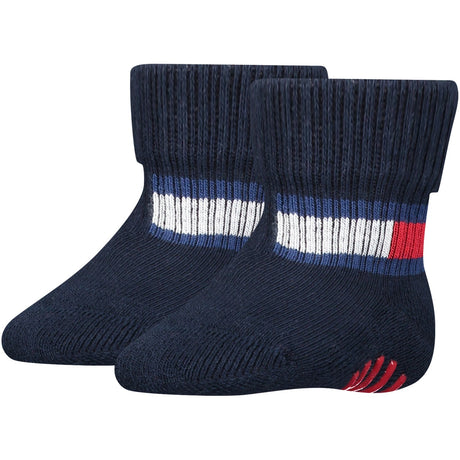 Tommy Hilfiger Tommy Original Baby Strømper 2-Pakning Flag