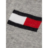 Tommy Hilfiger Grey Melange Kids Strømper 2-Pakning Flag