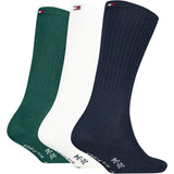 Tommy Hilfiger Navy Kids Strømper 3-Pakning Ny Sport