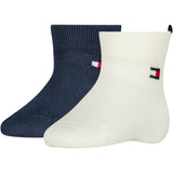 Tommy Hilfiger Tommy Original Baby Strømper 2-Pakning Heart