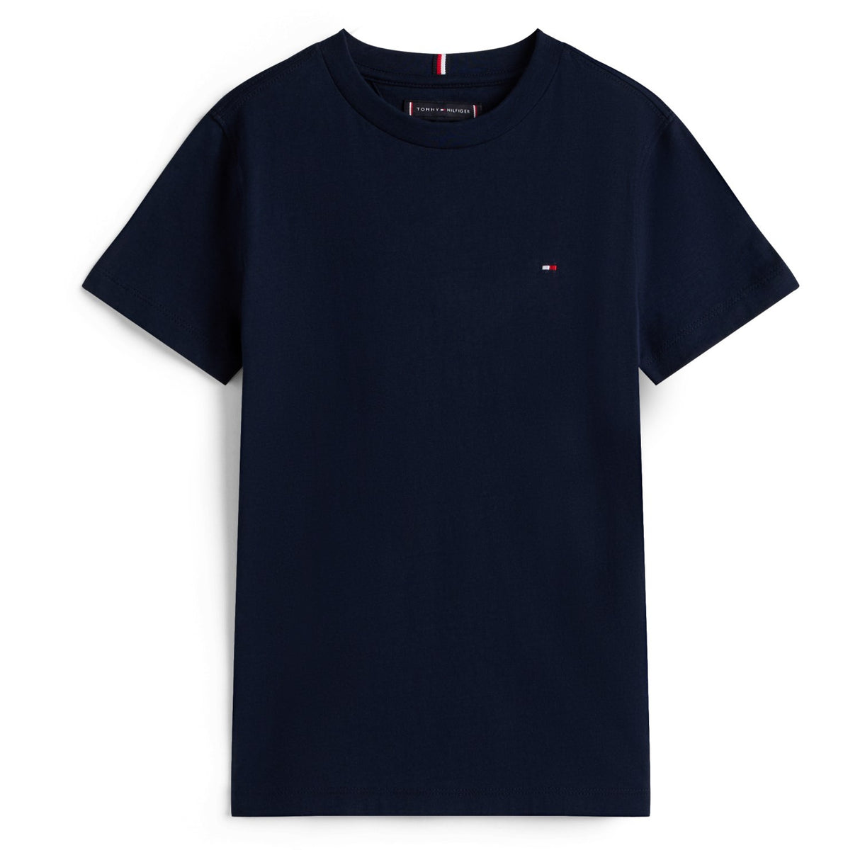 Tommy Hilfiger Dark Night Navy Essential Bomull Reg Fit Tee Ss