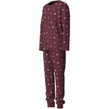 Name It Burgundy Christmas Nanvismas Ls Natttøy