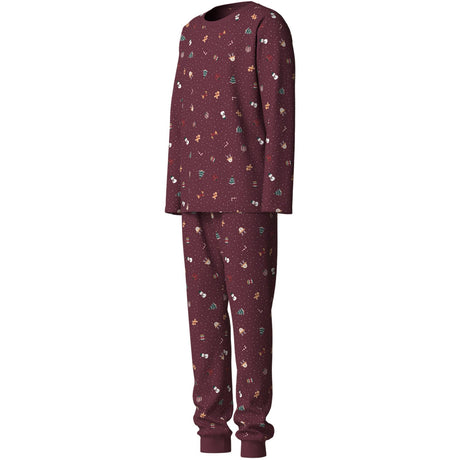 Name It Burgundy Christmas Nanvismas Ls Natttøy