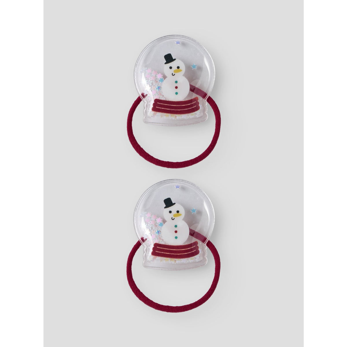 Name It Red Dahlia Snow Globe Nmfrifetti 2-Pakning Hairelastic