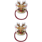 Name It Red Dahlia Reindeer Nmfrifetti 2-Pakning Hairelastic